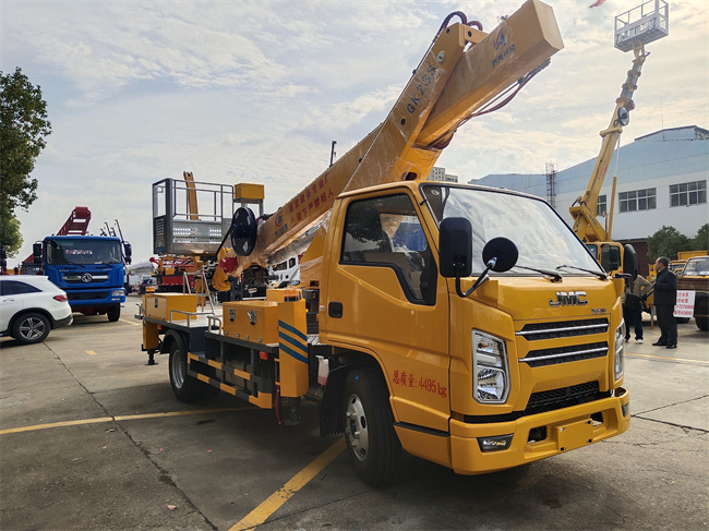 新工藝23米藍牌直臂高空作業車/江鈴國六